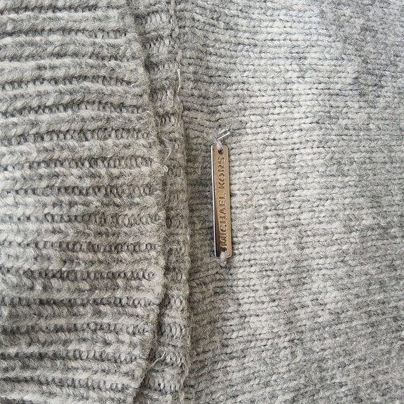 MICHAEL Michael Kors Grey Turtleneck Sweater Size XL - Picture 7 of 9